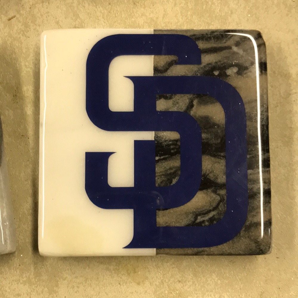 San Diego Padres Stone Coasters Set 4